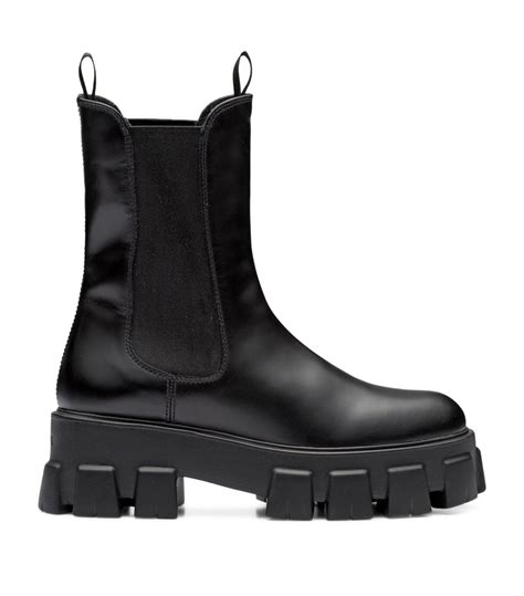 monolith prada usati|prada brushed leather boots.